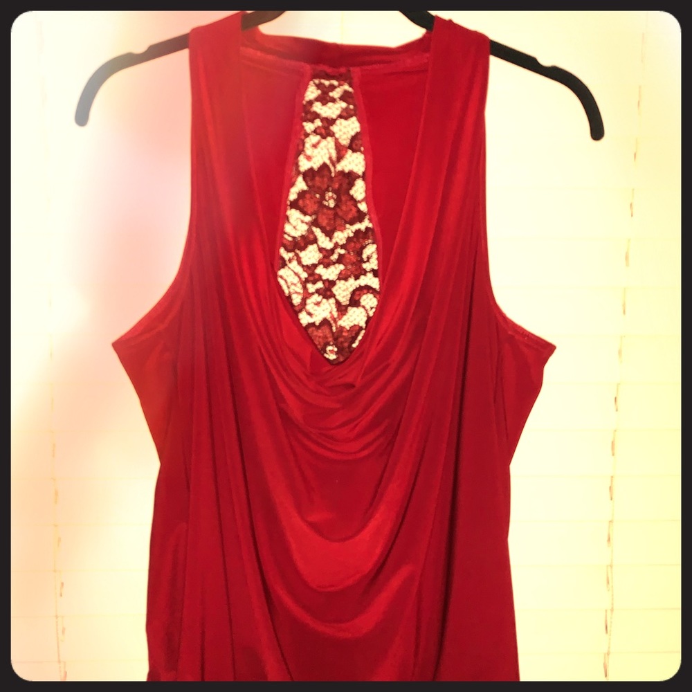 Merlot color tunic